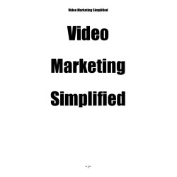 Video Marketing Simplified