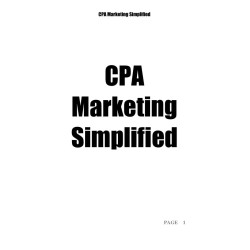 CPA Marketing Simplified
