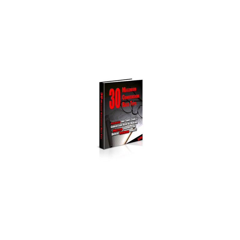 30 Maximum Conversion Rate Tips
