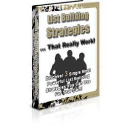List Building Strategies that Really Work