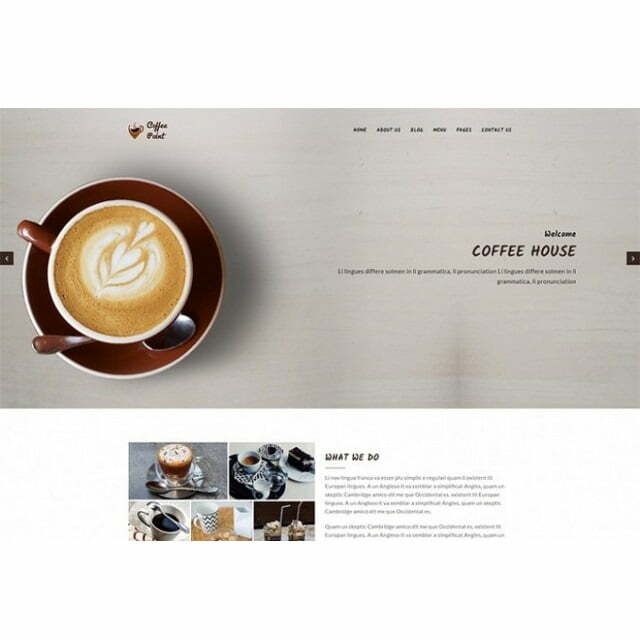 Cafeteria – HTML Template Cafeteria – HTML Template