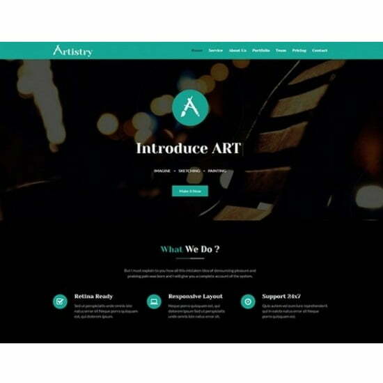 Artistry – HTML Template Artistry – HTML Template