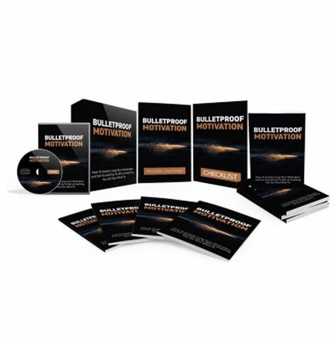 Bulletproof Motivation – Video Course with Resell Rights Bulletproof Motivation – Video Course with Resell Rights