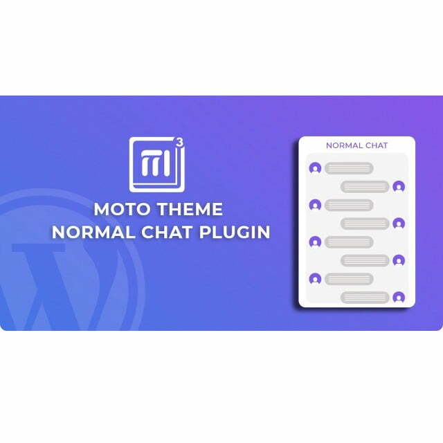 Moto Theme Normal Chat – WordPress Plugin Moto Theme Normal Chat – WordPress Plugin
