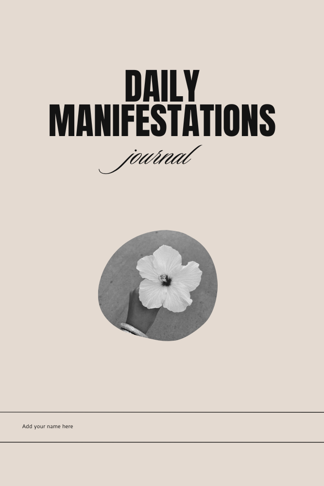 Daily Manifestation Journal Daily Manifestation Journal