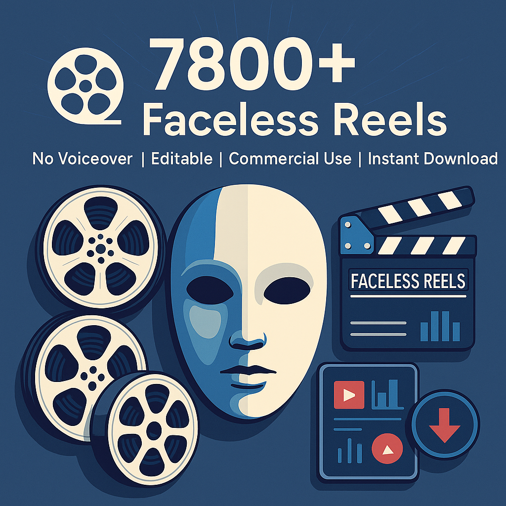7800+ Faceless Reels Bundle 7800+ Faceless Reels Bundle